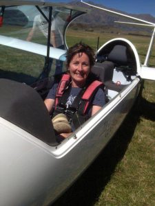 Sue Telford, Trainer for Wanaka Flight Training. New Zealand Association of Women in Aviation